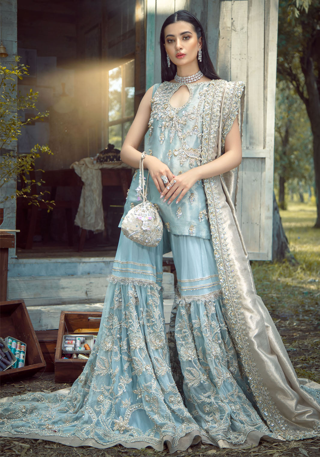 walima bridal dress-fashion designer-pakistan-ayesha and usman