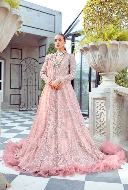 pink bridal-ayesha and usman